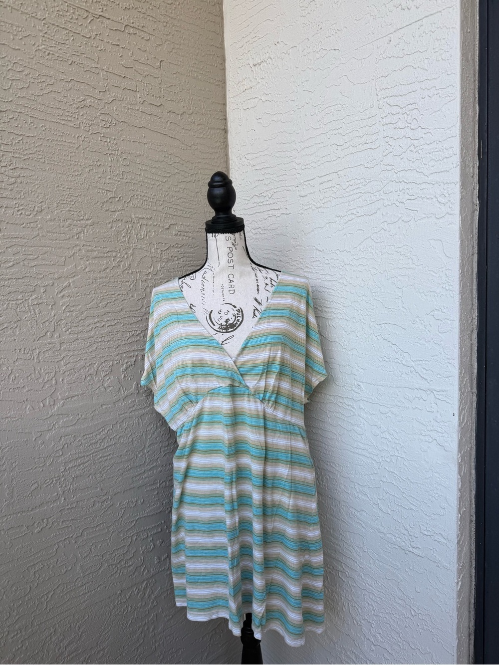 Gilligan & O’Malley Striped Babydoll Loungedress